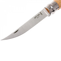 Нож Opinel филейный №10, нержавеющая сталь, рукоять бук