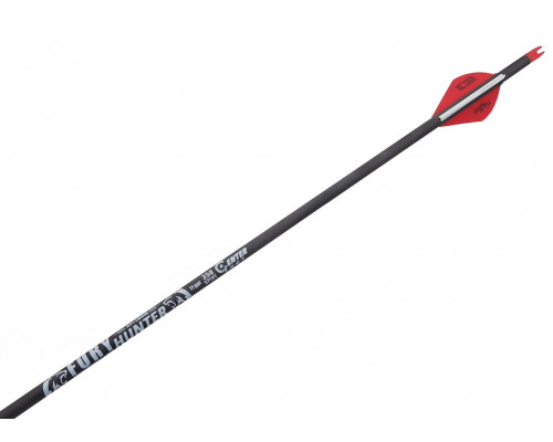 Стрела лучная карбоновая Centershot Fury Hunter 400, Blazer 2"